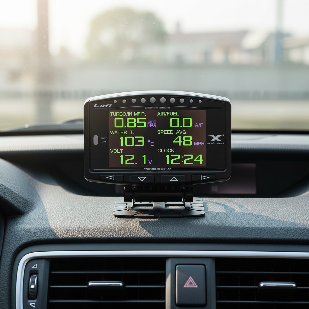 Electronics Gadgets For Car - مقياس رقمي لوفي X1 OBD2 لضغط