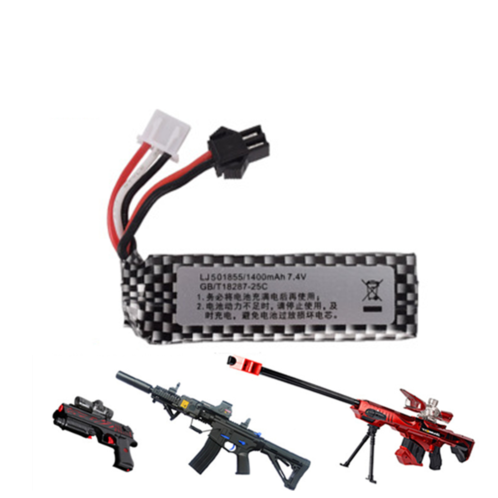 Electro Gadgets - 7.4 فولت 1400mah 25C 501855 يبو