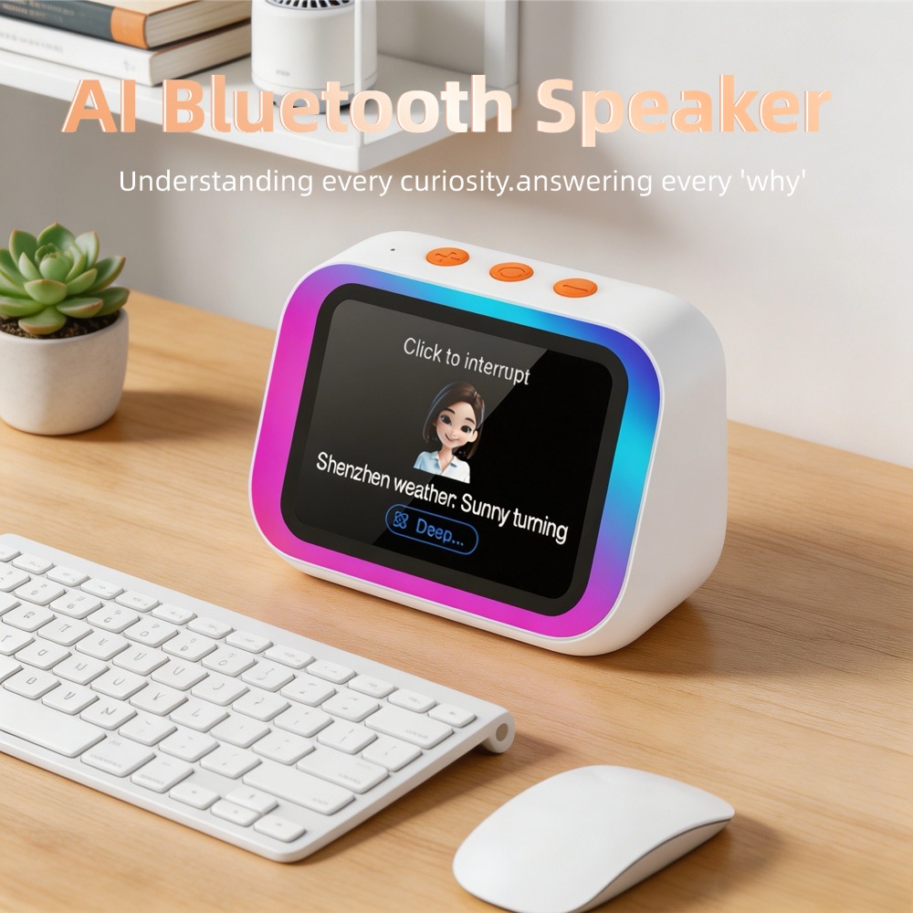 Electronics For Home - مكبر صوت بلوتوث بتقنية الذكاء الاصطناعي