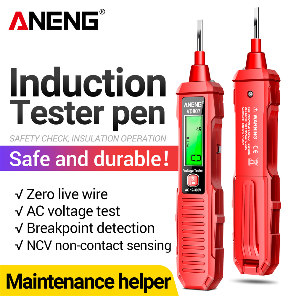 Smart Pen Digital - ANENG VD807 جهاز اختبار التعريفي بكلمة