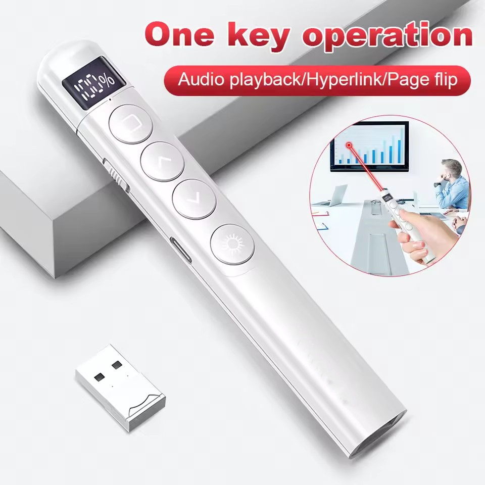 Laser Pointer Presenter - قلم تحكم عن بعد لاسلكي جديد