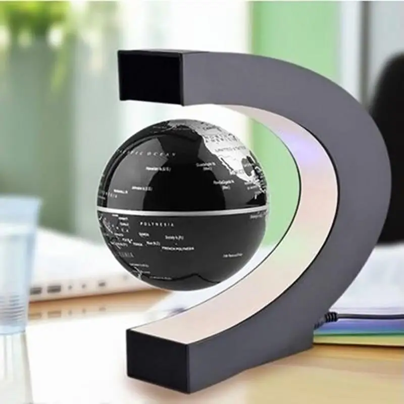 Electronic Gadgets For Home - المغناطيسي العائمة الإرتفاع غلوب LED خريطة