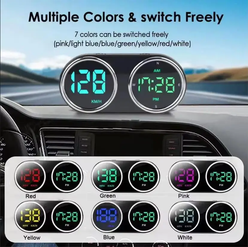 سيارة دراجة نارية الساعات الإل - مراجعة Electronics Gadgets For Car وسعره