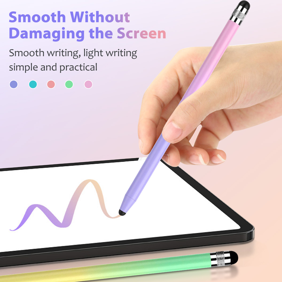 قلم ستايلس عالمي 2 في 1 للهوات - مراجعة Smart Pen Digital وسعره