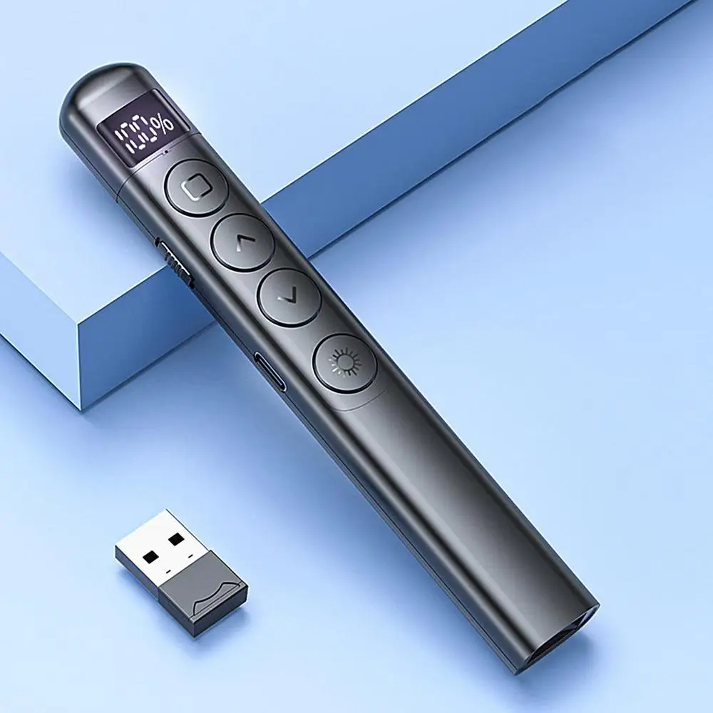 عرض تقديمي لاسلكي قابل للطي 2. - مراجعة Laser Pointer Presenter وسعره