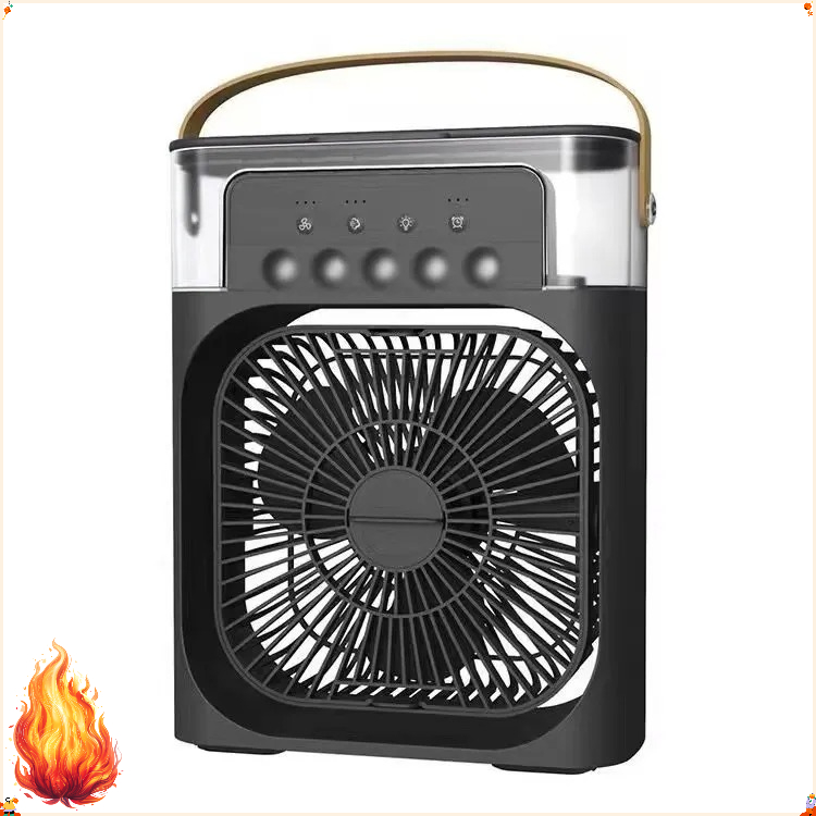 مروحة تبريد محمولة 3 في 1 مع ض - مراجعة Electronic Gadgets For Home وسعره