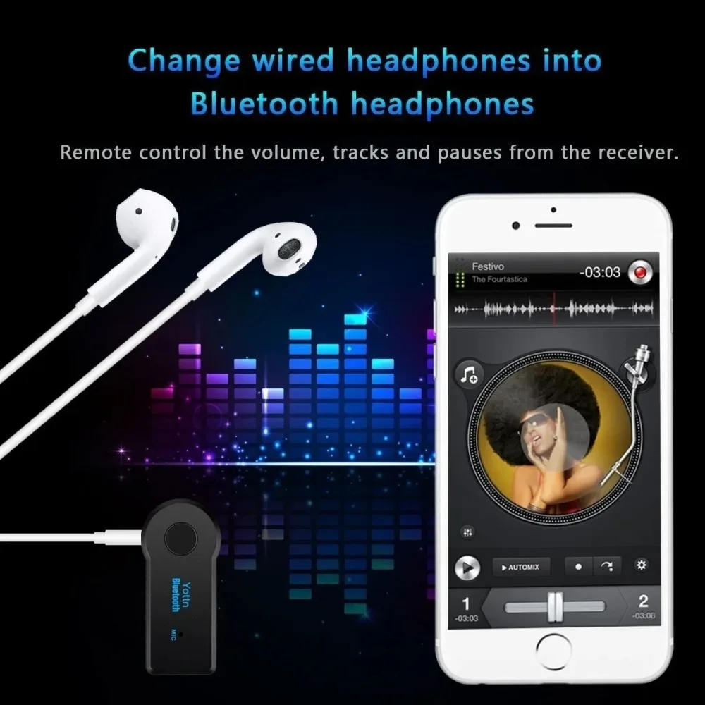 جهاز استقبال بلوتوث 4.2 للصوت  - مراجعة Electronics Gadgets For Car وسعره