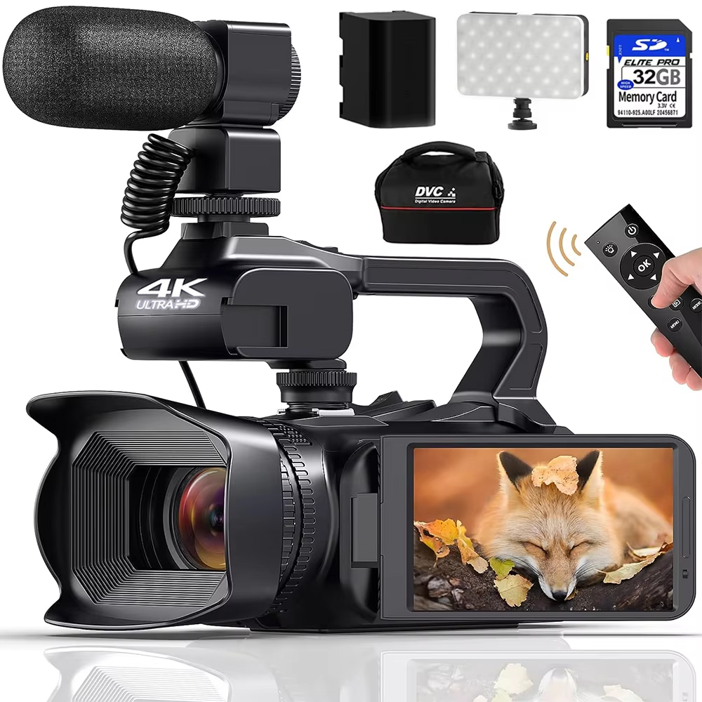 كاميرات فيديو احترافية 4K للتص - مراجعة Electronic Gadgets For Home وسعره