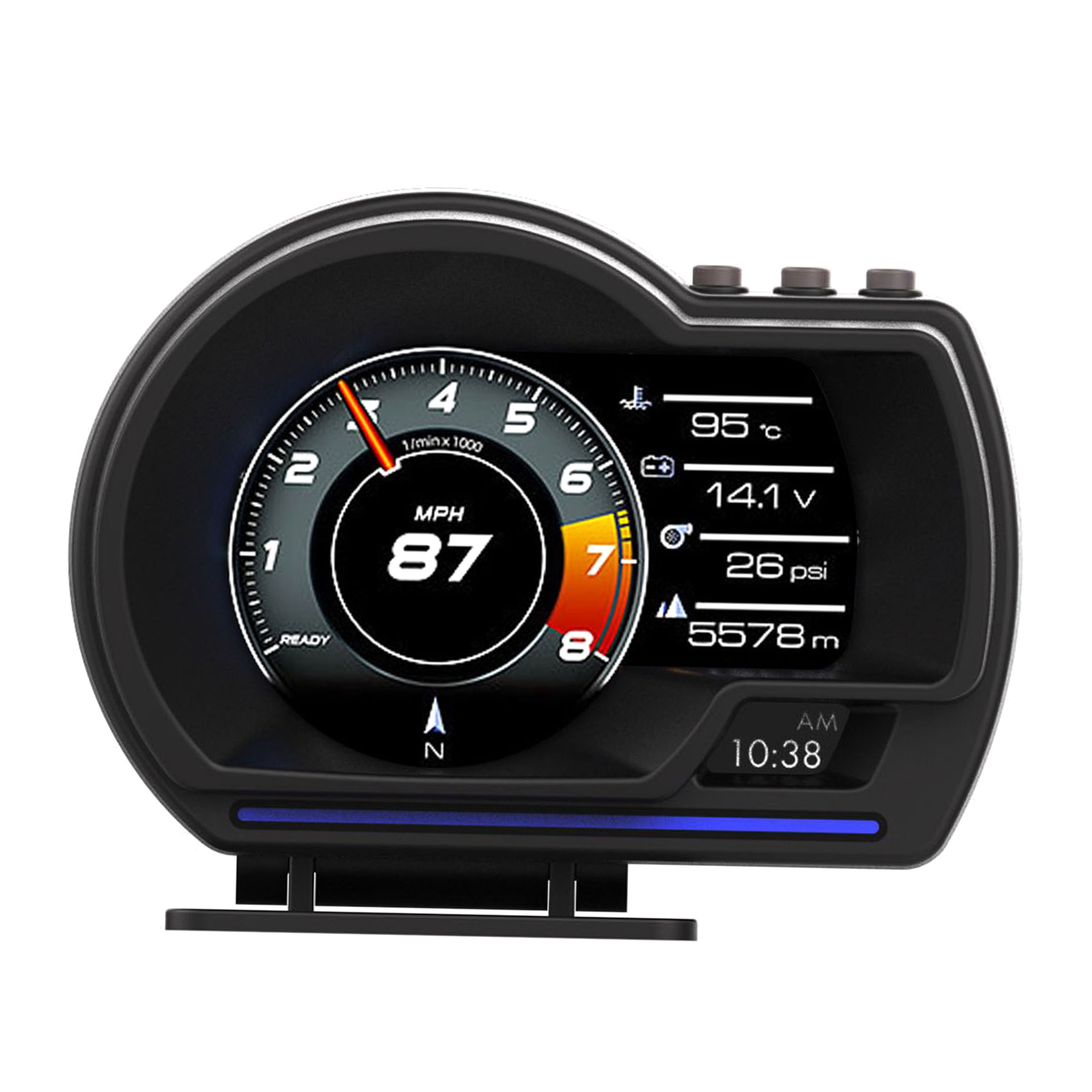 شاشة عرض علوية للسيارة، مقياس  - مراجعة Electronics Gadgets For Car وسعره