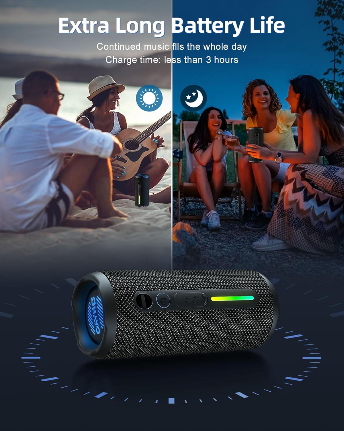 Ohayo S7 مكبر صوت بلوتوث محمول - مراجعة Electronic Gadgets For Home وسعره