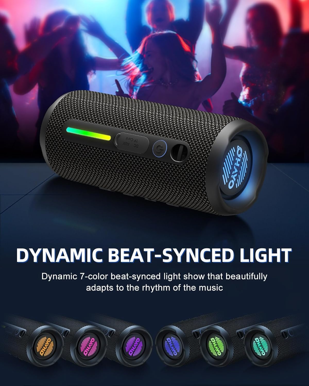 Ohayo S7 مكبر صوت بلوتوث محمول - مراجعة Electronic Gadgets For Home وسعره