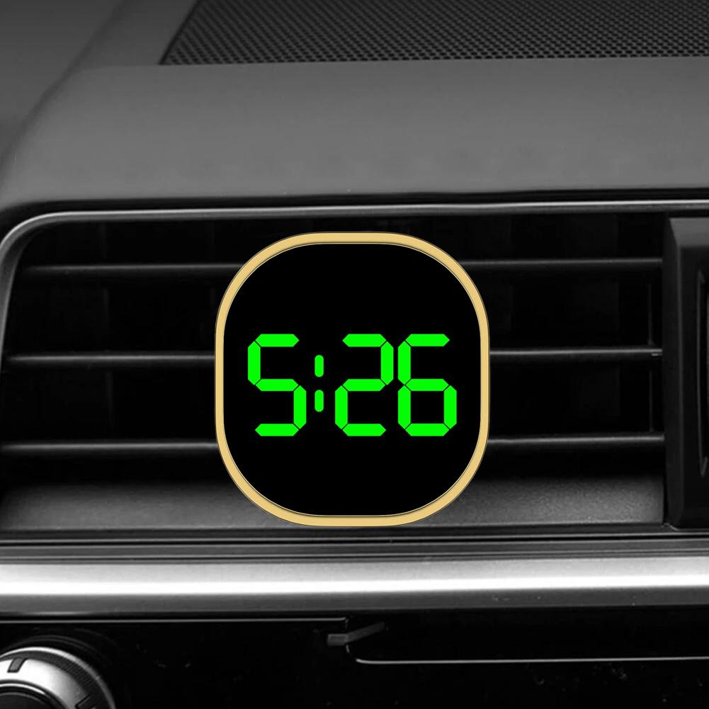 ساعة سيارة مضيئة إلكترونية داخ - مراجعة Electronics Gadgets For Car وسعره