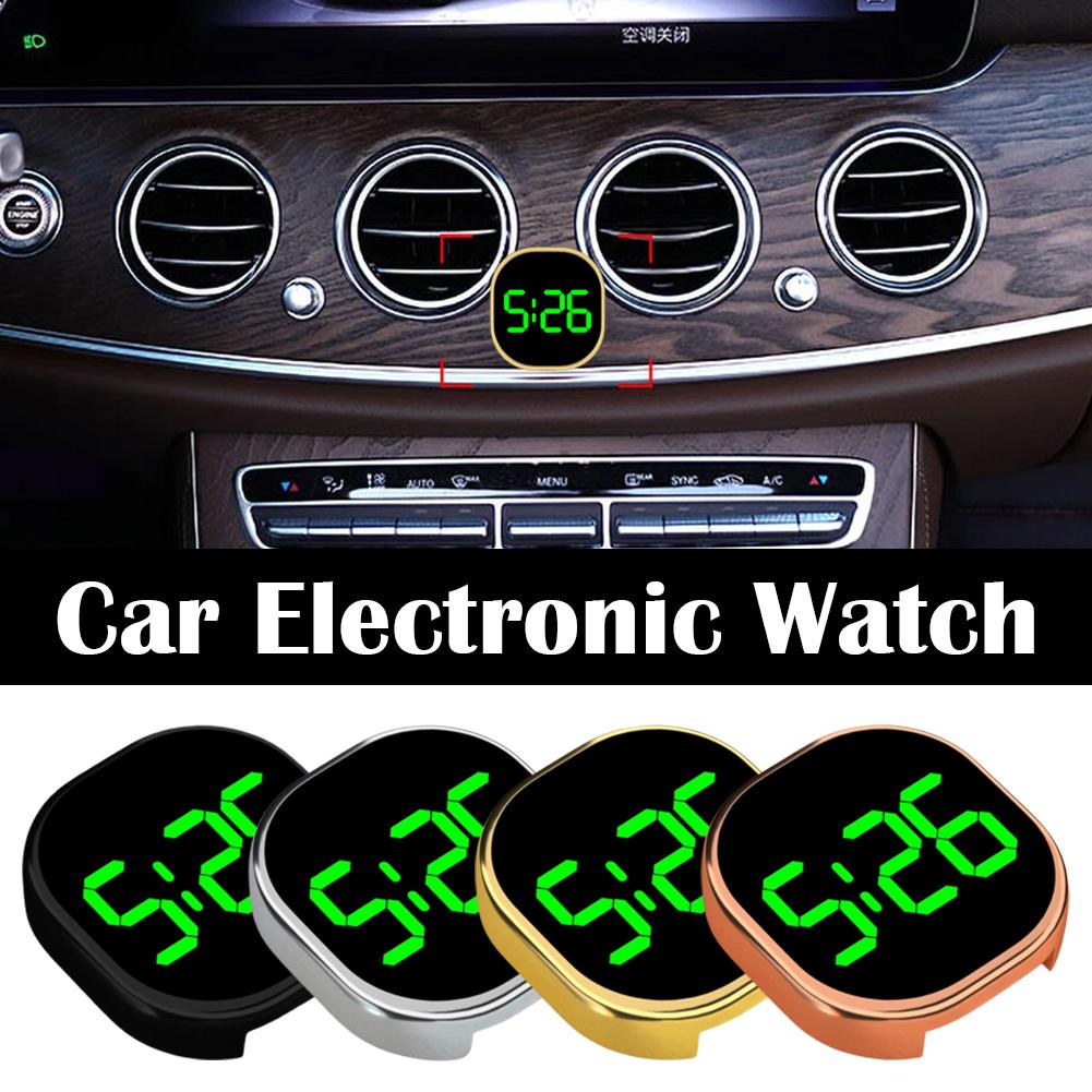 ساعة سيارة مضيئة إلكترونية داخ - مراجعة Electronics Gadgets For Car وسعره