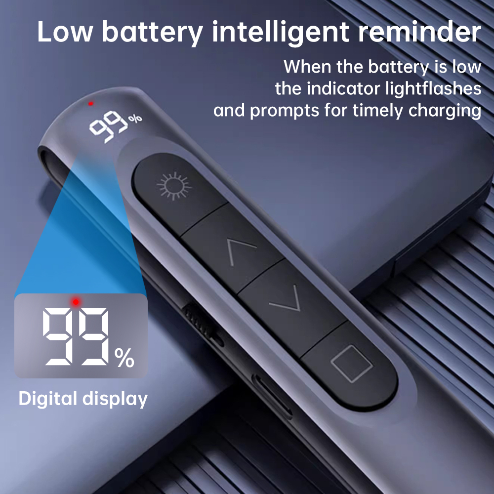 قلم تحول الصفحات الرقمي الذكي  - مراجعة Laser Pointer Presenter وسعره