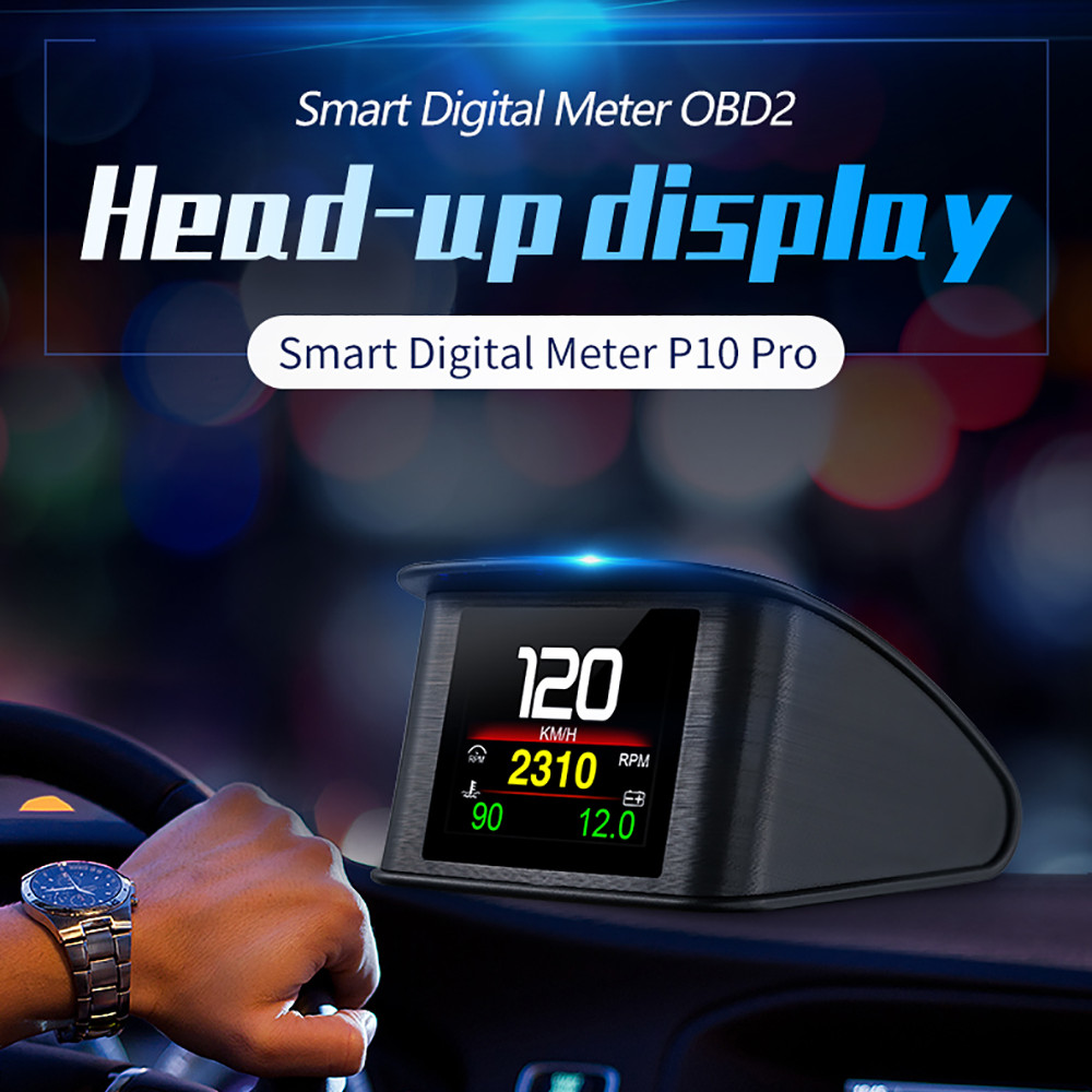جهاز قياس رقمي ذكي OBDII P10 P - مراجعة Electronics Gadgets For Car وسعره