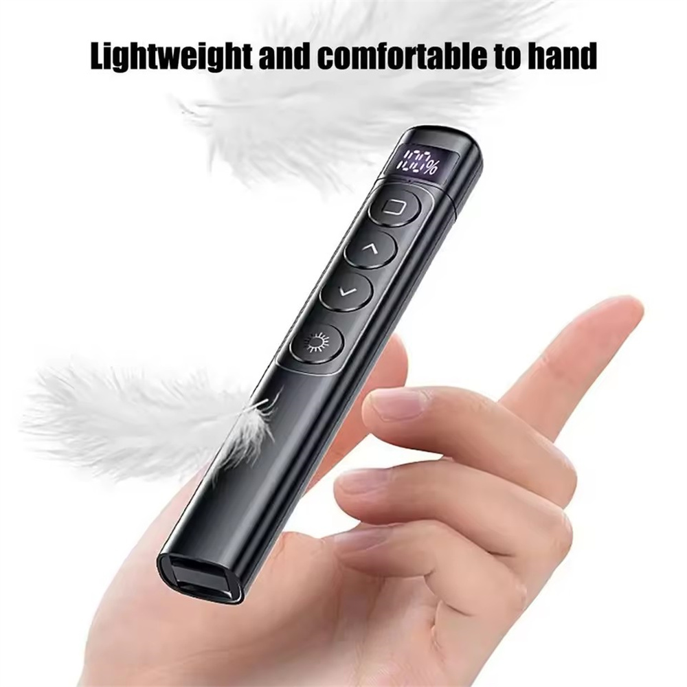 قلم عرض تقديمي لاسلكي بتقنية R - مراجعة Laser Pointer Presenter وسعره