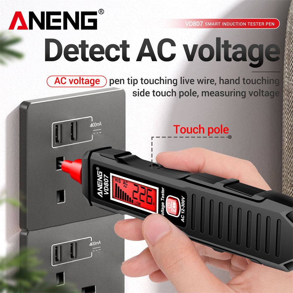 ANENG VD807 جهاز اختبار التعري - مراجعة Smart Pen Digital وسعره