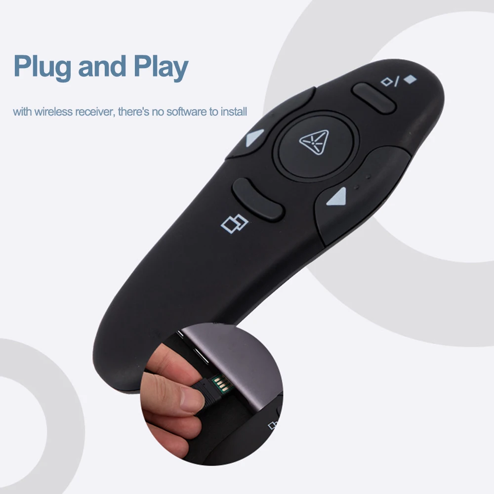 مقدم لاسلكي PPT صفحة تيرنر USB - مراجعة Laser Pointer Presenter وسعره