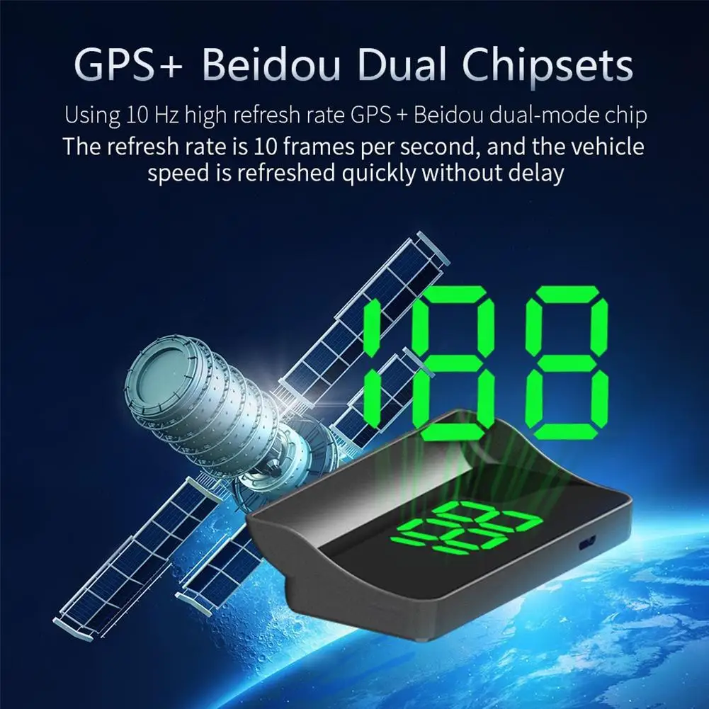 HD M2 شاشة عرض علوية GPS عداد  - مراجعة Electronics Gadgets For Car وسعره